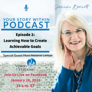 new writing goals, author podcast, smart goals